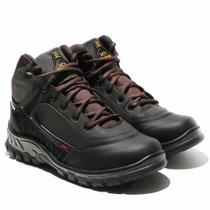 Bota Adventure Masculina Cano Médio Cadarço Trilha Conforto