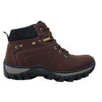 Bota Adventure Masculina Coturno Botina Trilha Motociclista 1020 cafe