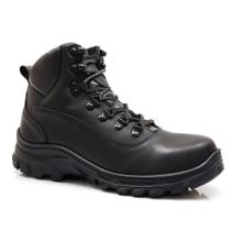 Bota Adventure Masculina Coturno Trabalho Macia Leve Cano Médio Resistente - New Lopes