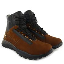 Bota Adventure Masculina Couro Antiderrapante Esporte