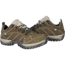 Bota Adventure Masculina Couro Cano Baixo Conforto Escalada