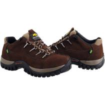 Bota Adventure Masculina Couro Cano Baixo Urbana Trilhas