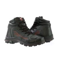 Bota Adventure Masculina Couro Conforto Macia Dia a Dia