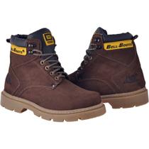 Bota Adventure Masculina Couro Macia Resistente Confortável