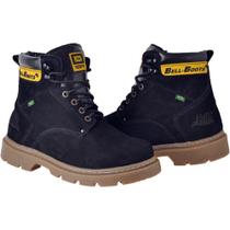 Bota Adventure Masculina Couro Macia Resistente Confortável