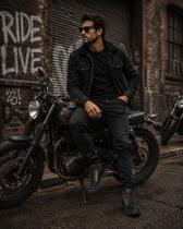 Bota Adventure masculina em couro Bota Adventure masculina em couro