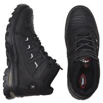 Bota Adventure Masculina Preta Coturno Casual- West Boots Bota Adventure Masculina Preta Coturno Casual- West Boots