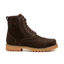 Bota Adventure Unissex Gui Couro Nobuck Café