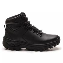 Bota Adventure VNT Masculina em Couro Legítimo Premium Tamanho:39Cor:Preto