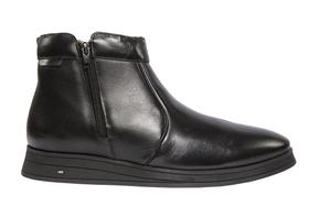 Bota Air Masculina em Couro Carneiro Preta - Cód 89600