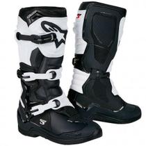 Bota alpinestars tech 3 preto branco tam 10 (41/42)