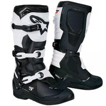 Bota Alpinestars Tech 3 - Preto/Branco Bota Alpinestars Tech 3 - Preto/Branco