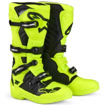 Bota Alpinestars Tech 5 Amarelo Flúor Bota Alpinestars Tech 5 Amarelo Flúor
