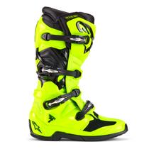 Bota Alpinestars Tech 7 Amarelo Motocross Trilha Off Road