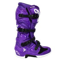 Bota Alpinestars Tech 7 Cross Motocross Trilha Off Road Roxo