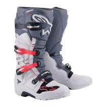 Bota alpinestars tech 7 enduro cinza claro cinza escuro