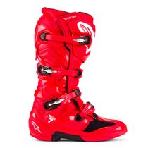 Bota Alpinestars Tech 7 Vermelho Motocross Trilha Off Road