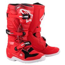 BOTA ALPINESTARS TECH 7s INFANTIL VERMELHO