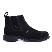 Bota amarok botina em couro legítimo preto unissex Bota amarok botina em couro legítimo preto unissex