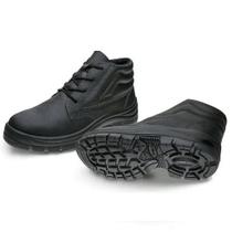 Bota amarrar safety flex cabedal couro relax tipo 2b preta (11sfb41bp) t: 39 - marluvas