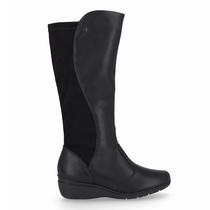 Bota Anabela Cano Longo Joanete Piccadilly Maxi 117134 Preto