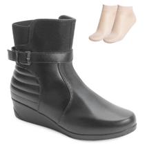 Bota Anabela Moon e Meia MC24-71105