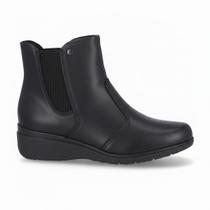 Bota Anabela Piccadilly Cano Curto Feminina Bota Anabela Piccadilly Cano Curto Feminina