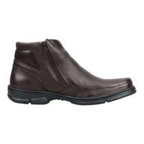 Bota Anatomic Gel 7887 Couro Floater Brown