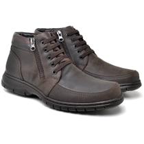 Bota Anatomic Gel 7981 Mustang Brown Masculino
