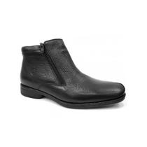 Bota Anatomic Gel Conforto Em Couro 9209 Preto