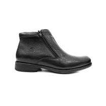 Bota Anatomic Gel Conforto Em Couro 9209 Preto