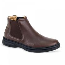 Bota Anatomic Gel Em Couro 7651 Masculino Bota Anatomic Gel Em Couro 7651 Masculino