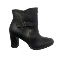 Bota Ankle Boot Chelsea Piccadilly Salto Grosso 130237 Preto