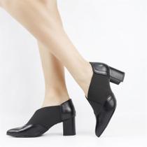 Bota Ankle Boot Couro Bota Ankle Boot Couro