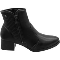 Bota Ankle Boot Dakota Vertuo Aplique Feminina Bota Ankle Boot Dakota Vertuo Aplique Feminina