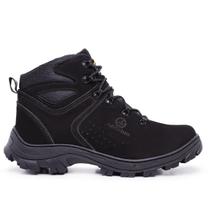 Bota Arizon Couro Masculina Bico de Pvc Palmilha Anatômica Bota Arizon Couro Masculina Bico de Pvc Palmilha Anatômica
