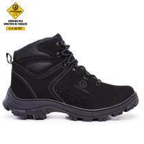 Bota arizona com c.a 48.067 preto master boots em couro legítimo