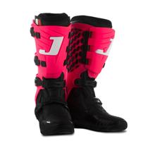 Bota Articulada para Motocross Jett Hi-Vis Lite Trilha Preta