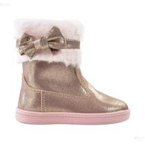 Bota Baby Infantil Moda Conforto Pelos Molekinha 2127.216