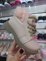 Bota BB Pé Infantil Menina Coturno