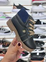 Bota BB Pé Infantil Menino Coturno