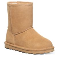 Bota BEARPAW Elle Youth Iced Coffee Suede tamanho 13