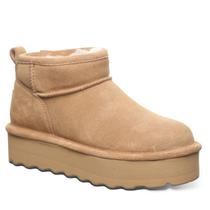Bota BEARPAW Retro Shorty Iced Coffee Solid para mulheres