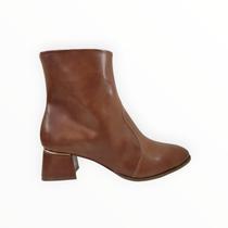 Bota Bebecê Ankle Boot Cano Médio Salto Médio Feminino Adulto Ref. T3732-164