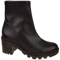 Bota Bebecê Ankle Boot Tratorada Salto Grosso T5618-101