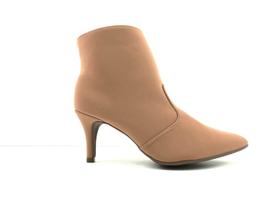 Bota Bebecê Cano Curto Salto Alto Fino Feminino Adulto Ref T4318-236