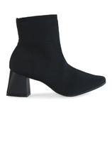 Bota Bebecê Cano Curto Salto Grosso Knit 4414-226