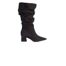 Bota Bebecê Cano Médio Slouchy - Preto - 34 Bota Bebecê Cano Médio Slouchy - Preto - 34