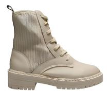 Bota Bebecê Coturno Malha Knit 2422237 - Feminino