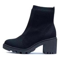 Bota Bebecê Feminina Preto Ref:T5618-095